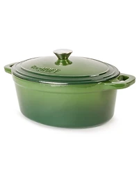 BergHOFF Neo Cast Iron 5qt. Oval Dutch Oven 11.5" with Lid