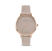 Vincero Women's Gold Eros Mesh Men's Watch with Milanese Mesh Band and Mineral Crystal