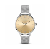 Vincero Women's Gold Eros Mesh Men's Watch with Milanese Band and Mineral Crystal