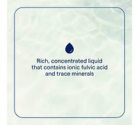 Trace Minerals Ionic Fulvic Acid 250mg - Essential Mineral Supplement to Support Hydration & Energy Production - Aids Muscle Endurance