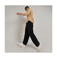 Men's Beige Textured Micro Buffalo Check Shirt