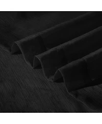 Melrose Semi Sheer Window Panel Set, 110" W x 84" L