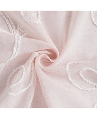 Dainty Home Stella Linen Look 76" W x 84" L Grommet Window Panel Set