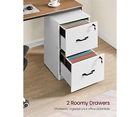 Slickblue 2-Drawer Vertical File Cabinet for Efficient Document Organization