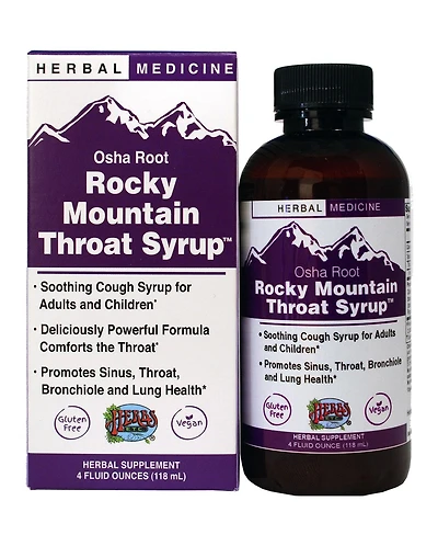 Trace Minerals Rocky Mountain Throat Syrup 4 oz.