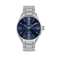 Vincero Stealth Icon Automatic Watch with Seiko Movement & H-Shaped Steel Bracelet