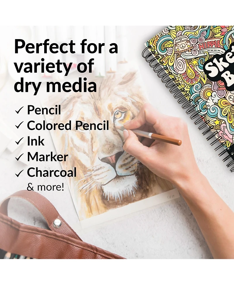 Hippie Crafter 2 Pack Sketch Books