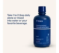 Trace Minerals Glucosamine/Chondroitin/Msm - Liquid Supplement Aids Body Mineral Health - Support for Bone Strength & Joint Health