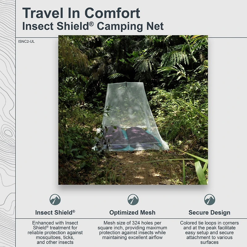 Cocoon - Insect Shield Camping Net - Double
