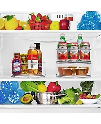 Sorbus Lazy Susan Organizer Set - for Fridge, Pantry, Cabinet, Table, Makeup, Set Includes 1 Tall Lazy Susan, 1 Two Tier