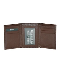 Roots Men's Leather Trifold Wallet