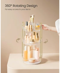 Slickblue Makeup Organizer for Neat and Accessible Cosmetic Storage