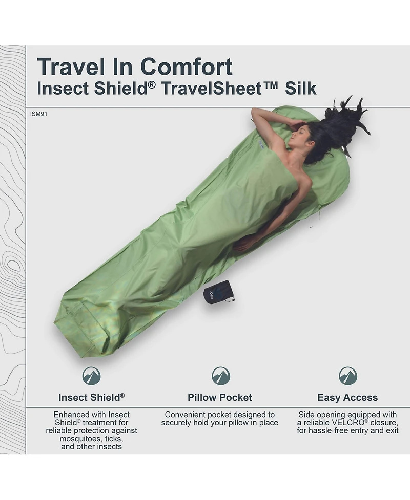 Cocoon - Premium - Insect Shield TravelSheet - Silk