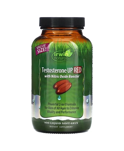 Irwin Naturals Testosterone Up Red with Nitric Oxide Booster