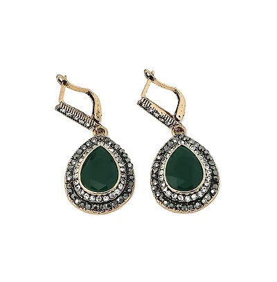 Sohi Women's Teardrop Drop Earrings