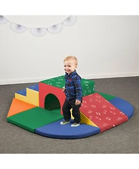 ECR4Kids SoftZone Lincoln Tunnel Climber, Contemporary