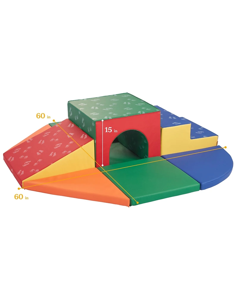 ECR4Kids SoftZone Lincoln Tunnel Climber, Contemporary