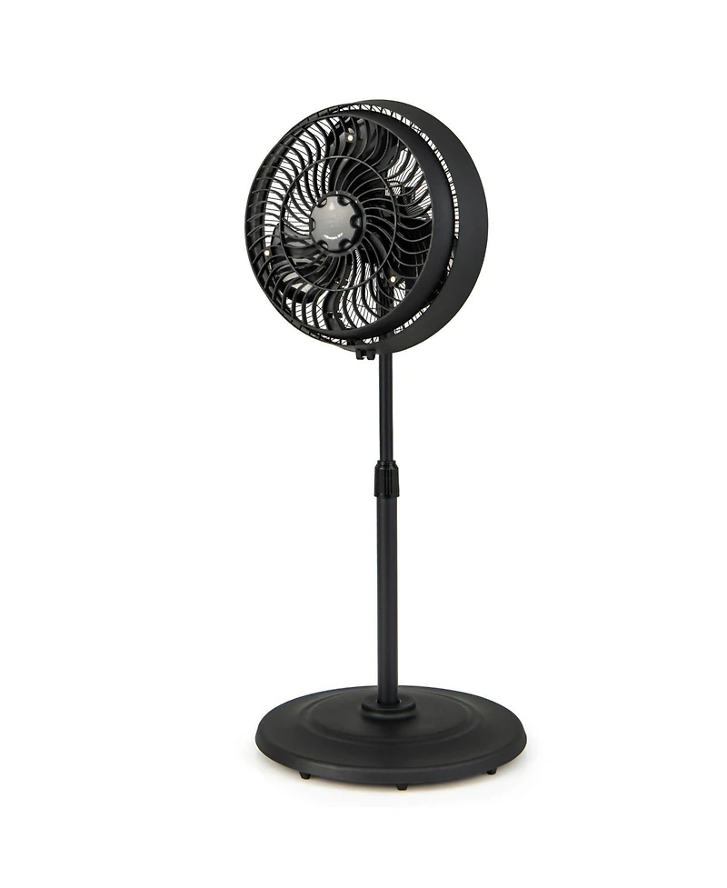 16 Inch Outdoor Misting Fan Oscillating Pedestal Fan with 3 Mist Levels