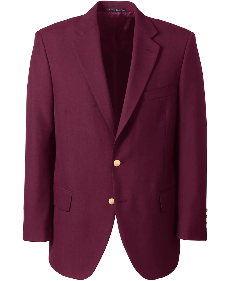 Lands' End Men's Hopsack Blazer