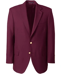 Lands' End Men's Hopsack Blazer