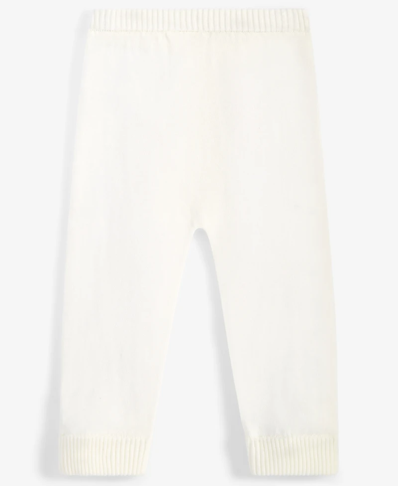 Baby Cotton Sweater Pants, Exclusively at Macy's