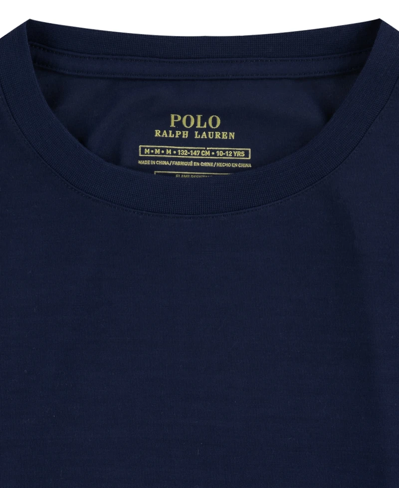 Polo Ralph Lauren Boys - 2-Piece Long Sleeve T-Shirt and Woven Pant Pajama Set