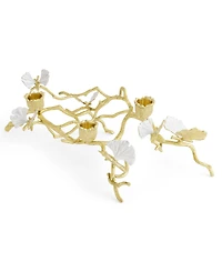 Michael Aram Butterfly Ginkgo Gold Low Candleholders