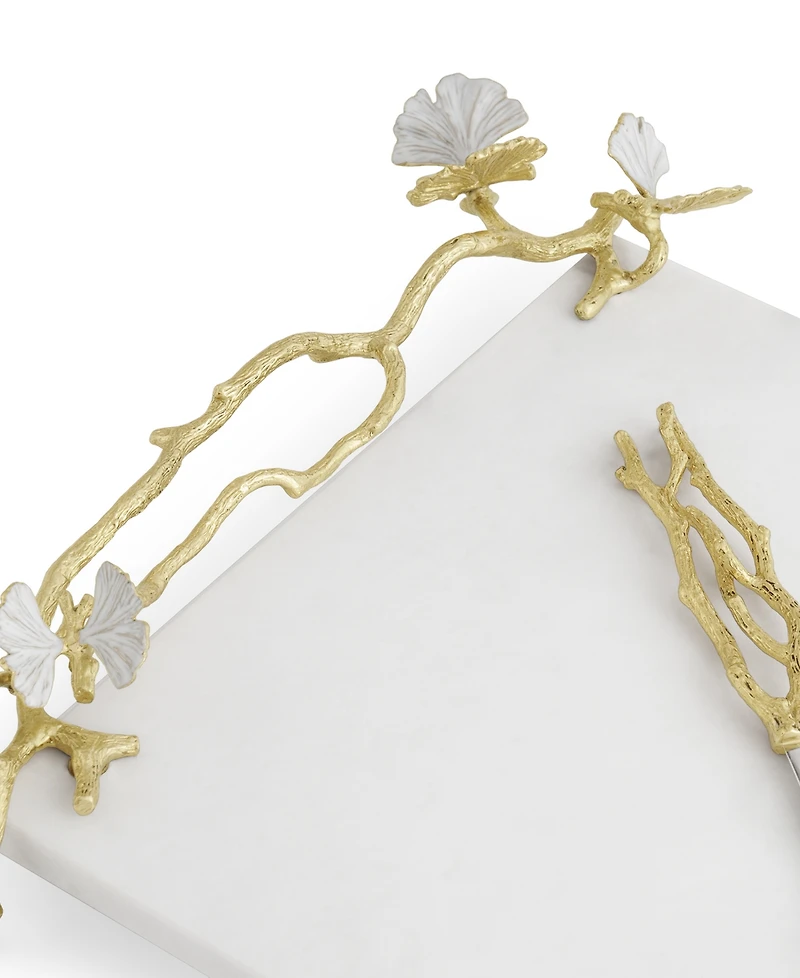 Michael Aram Butterfly Ginkgo Gold Cheeseboard Spreader
