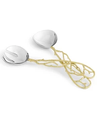 Michael Aram Butterfly Ginkgo Gold Serving Set, 2 Pieces
