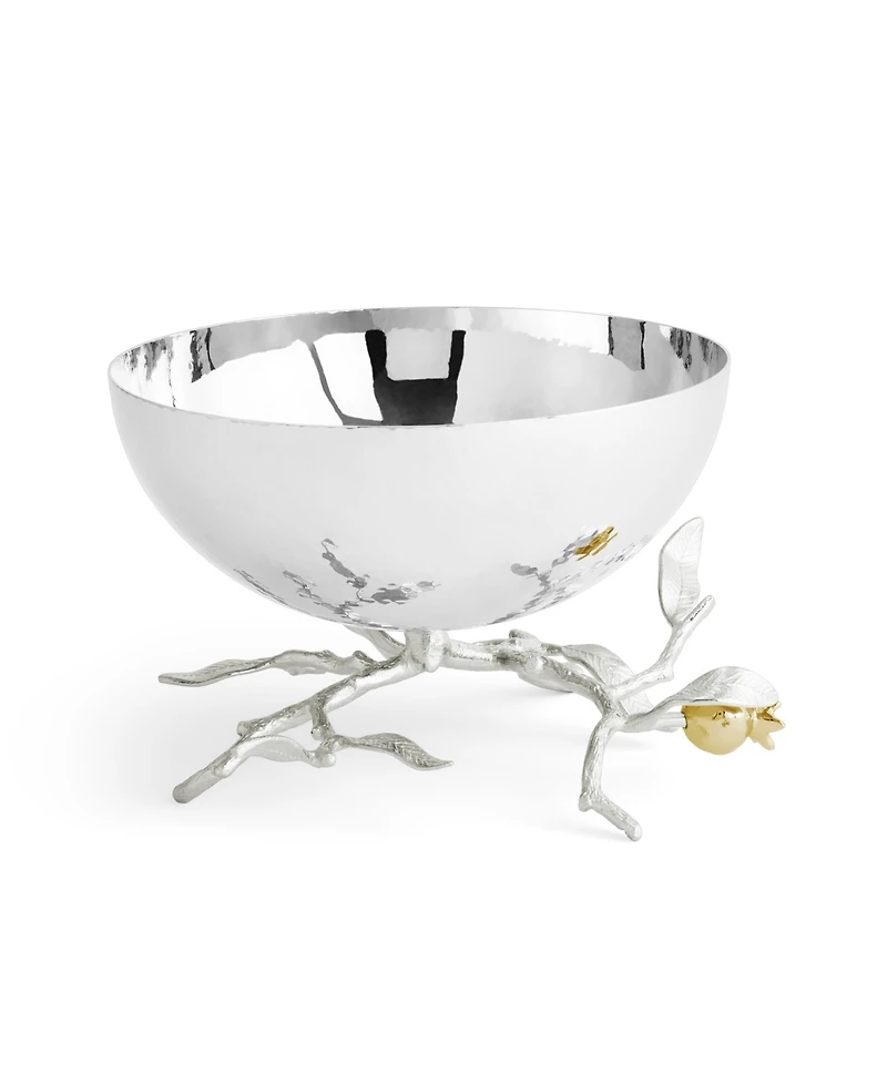 Michael Aram Pomegranate Silver and Gold Small Bowl