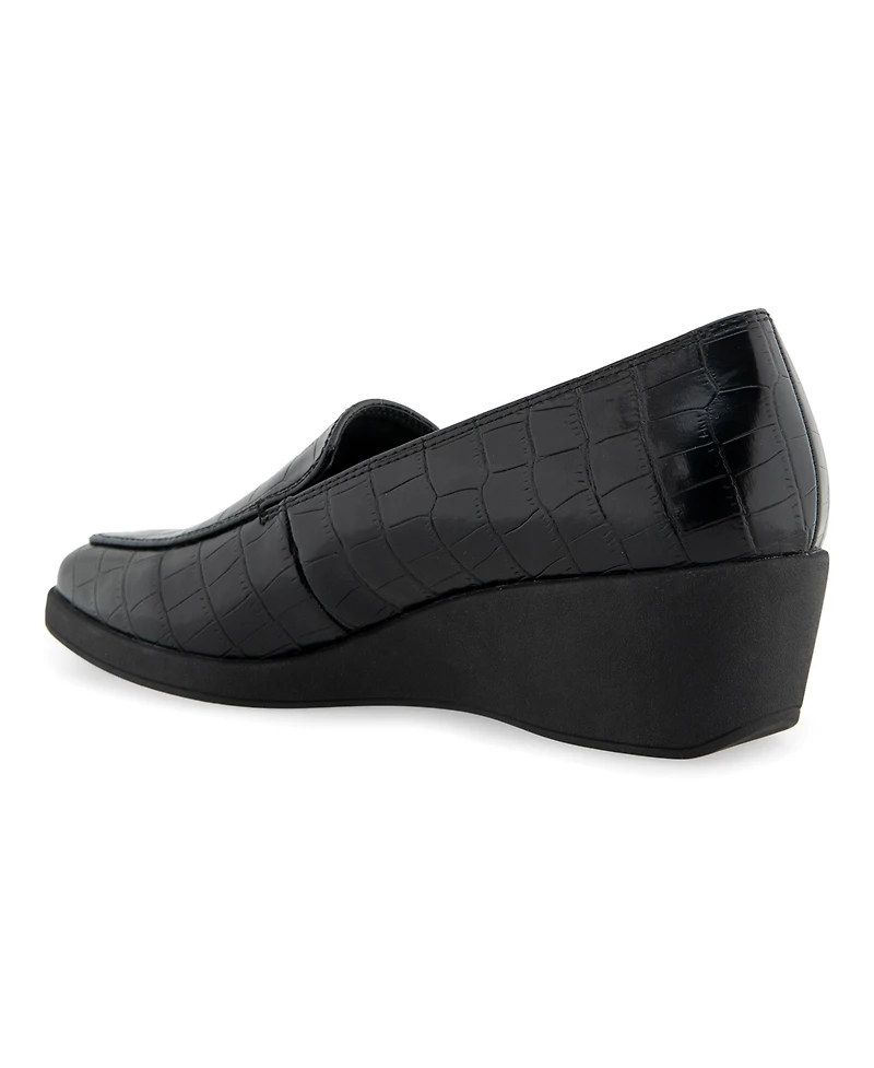 Aerosoles Women's Tart Wedge Heel Loafers