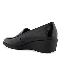Aerosoles Women's Tart Wedge Heel Loafers