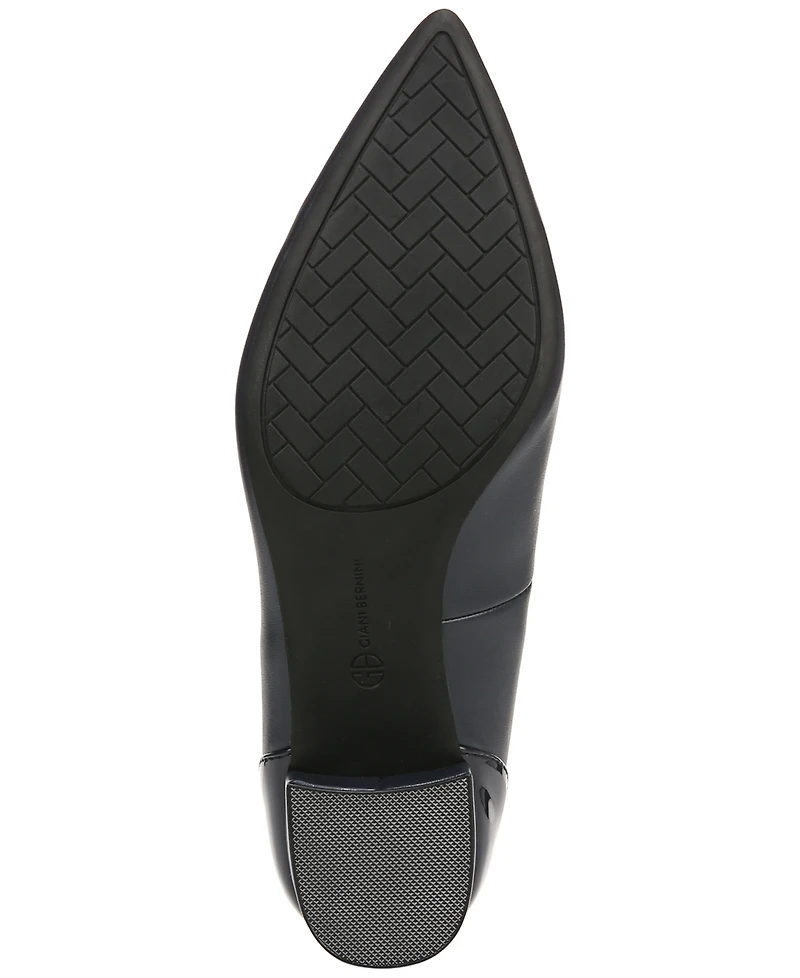 Giani Bernini Women's Blakelyy Memory Foam Pointed Toe Block Heel Pumps, Created for Macy's