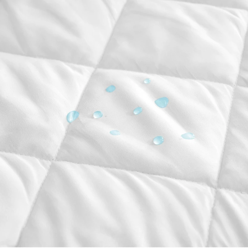 Bare Home Waterproof Quilted Mattress Pad
