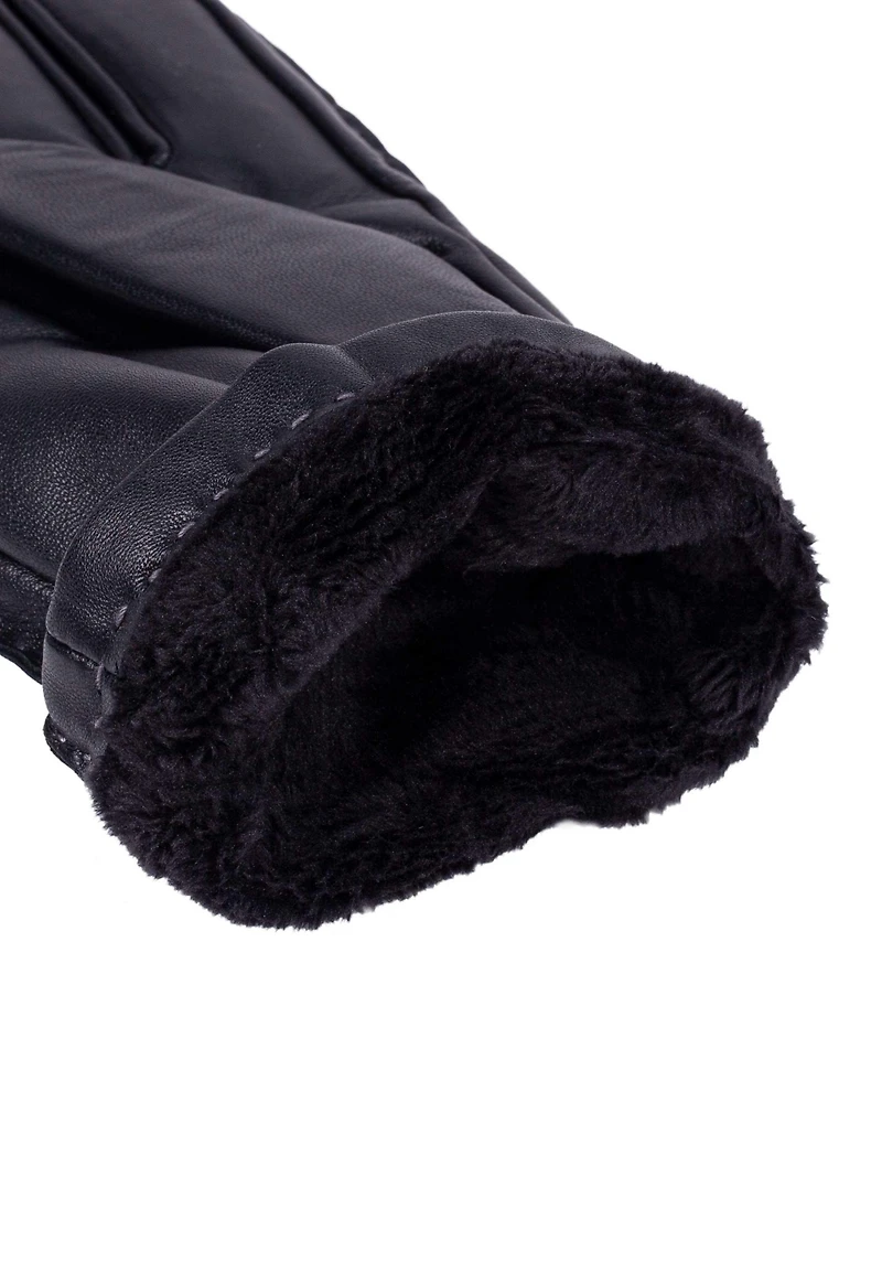 Kessler Men's Men`s Hand-sewn Premium Lamb Leather Touchscreen Gloves "Billie"