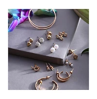Sohi Women's Pack Of Multi-Layer Earrings