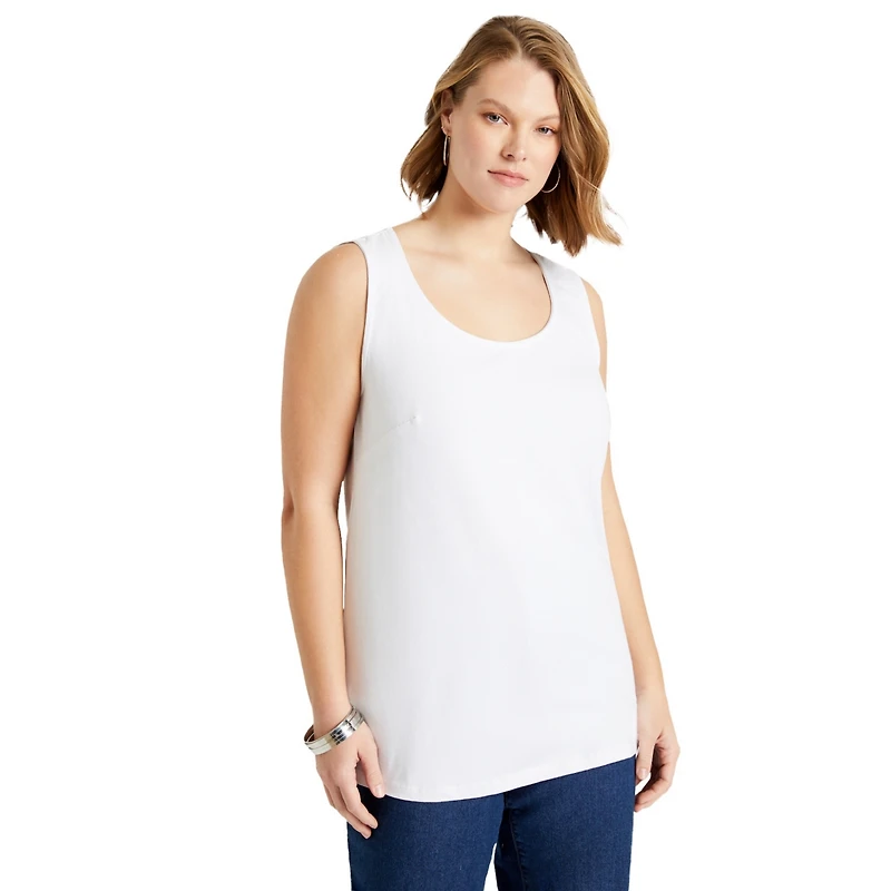 June + Vie Women's June + Vie Scoopneck One + Only Tank Top