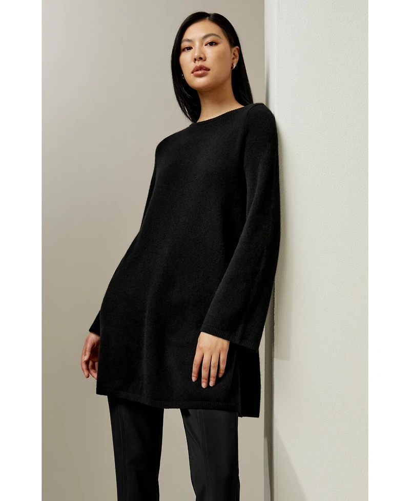 Lilysilk Women's Cashmere Detachable Turtleneck Pullover Sweater