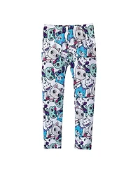Gabby's Dollhouse Little Girls Dreamworks Pandy Paws Sweatshirt and Leggings Outfit Set to