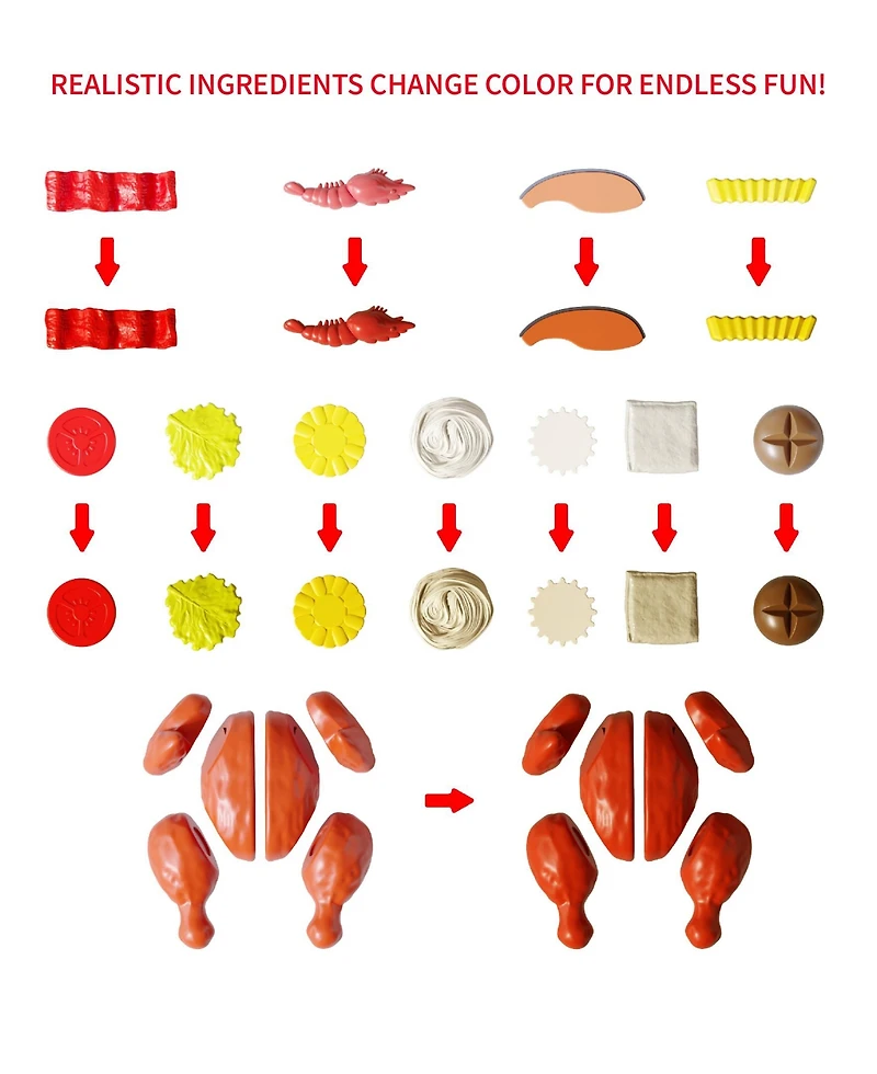 Sugift Bamboo Build Run Toy with Marbles for Kids Over 4