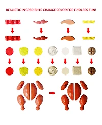 Sugift Bamboo Build Run Toy with Marbles for Kids Over 4