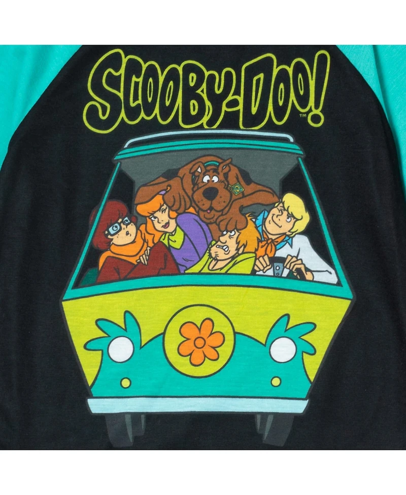 Scooby-Doo Boys Scooby Doo Pullover Pajama Shirt and Pants Sleep Set to