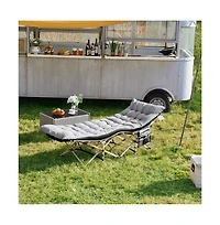 Yaheetech Folding Camping Cot with Carry Bag for Adults