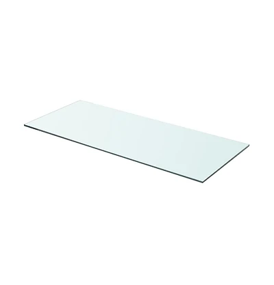 Shelf Panel Glass Clear 27.6"x11.8"