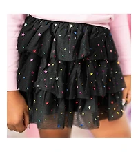 Sweet Wink Little and Big Girls Starry Night Petal Tutu Skirt