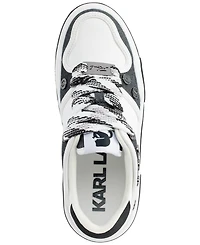 Karl Lagerfeld Paris Women's Cyndra Lace Up Sneakers