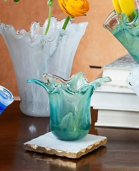 Vietri Onda Glass Petite Vase