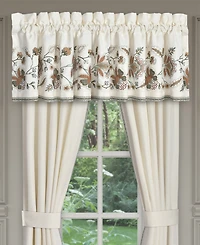 J Queen New York Athena Window Straight Valance, 21" x 88"