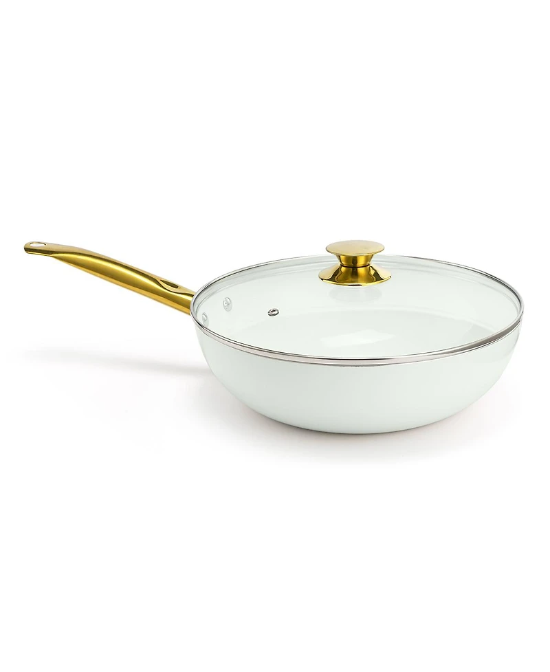 Holstein Housewares 12-inch Ceramic Nonstick Wok