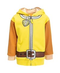 Paw Patrol Boys Rubble Chase Skye Fleece Zip Up Pullover Hoodie to